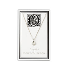 Load image into Gallery viewer, Q - Quirky - Little Letter Tag Necklace