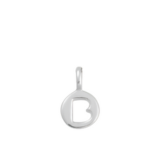 Load image into Gallery viewer, B - Blissful - Little Letter Tag Necklace