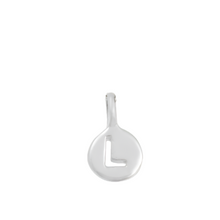 Load image into Gallery viewer, L - Lovely - Little Letter Tag Necklace