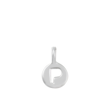 Load image into Gallery viewer, P - Peaceful - Little Letter Tag Necklace