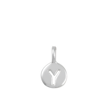 Load image into Gallery viewer, Y - Youthful - Little Letter Tag Necklace