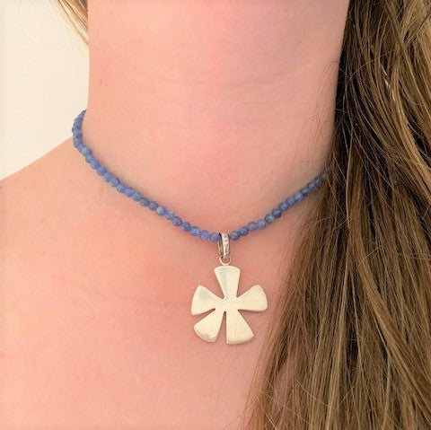 Blue Jade Choker - just one available