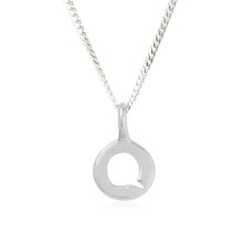 Load image into Gallery viewer, Q - Quirky - Little Letter Tag Necklace