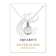 Load image into Gallery viewer, Aquarius - Zodiac Pendant
