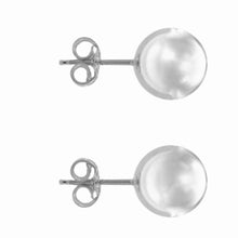 Load image into Gallery viewer, Ball Earrings 925 Sterling Silver 8mm
