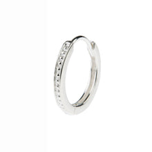 Load image into Gallery viewer, Beaded Hoop 925 Sterling Silver Earrings
