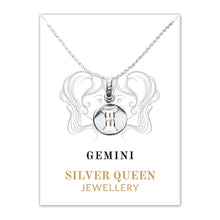 Load image into Gallery viewer, Gemini - Zodiac Pendant
