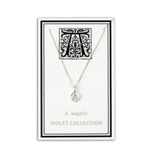 Load image into Gallery viewer, A - Angelic - Little Letter Tag Necklace
