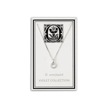 Load image into Gallery viewer, O - Overjoyed - Little Letter Tag Necklace
