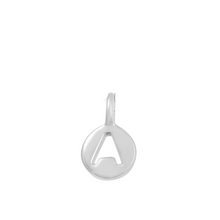 Load image into Gallery viewer, A - Angelic - Little Letter Tag Necklace
