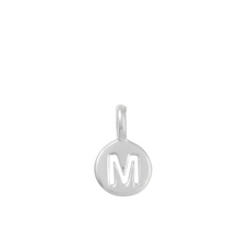 Load image into Gallery viewer, M - Magnificent - Little Letter Tag Necklace
