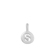 Load image into Gallery viewer, S - Sunny - Little Letter Tag Necklace
