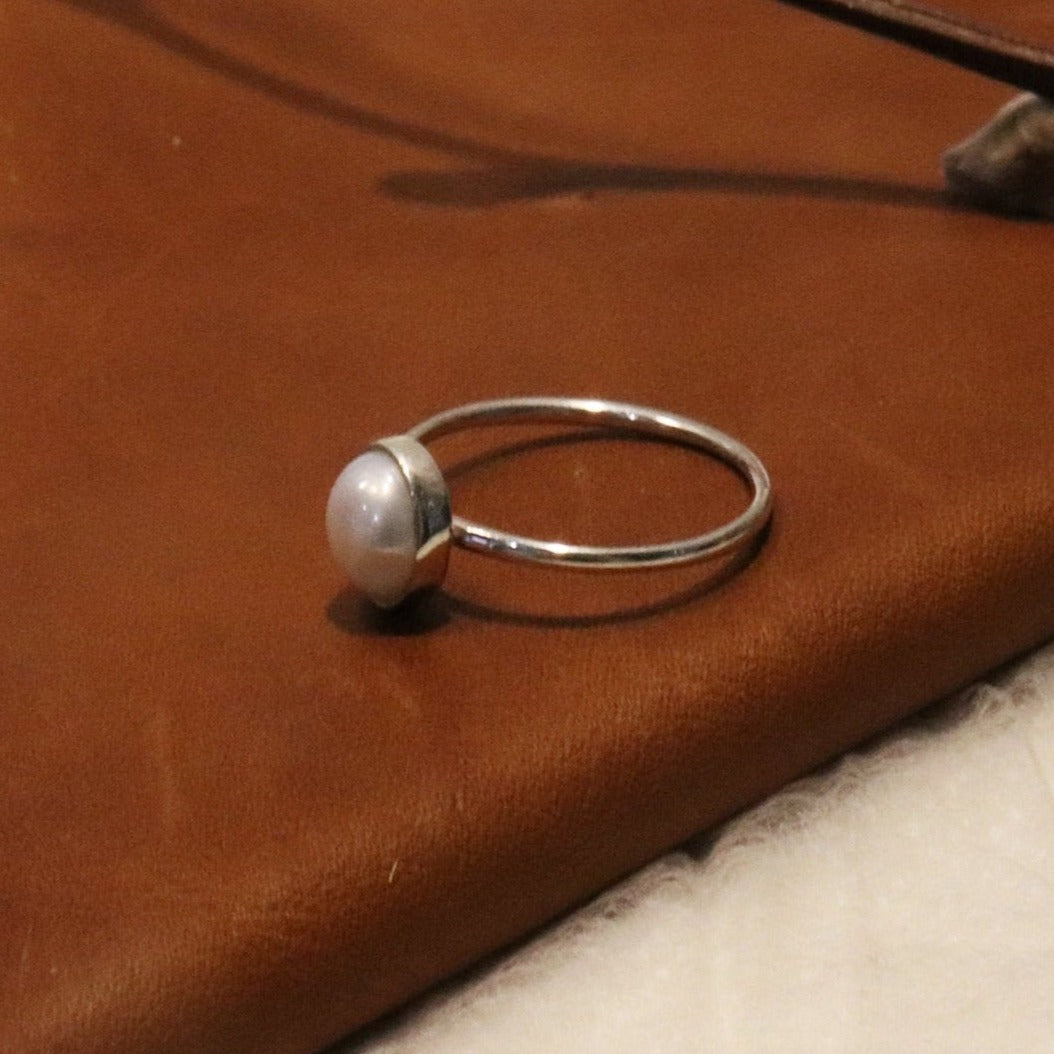 Halo Pearl Ring