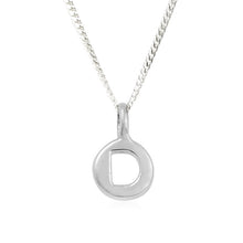 Load image into Gallery viewer, D - Delightful - Little Letter Tag Necklace
