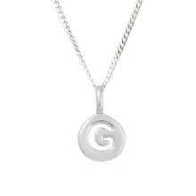 Load image into Gallery viewer, G - Gorgeous - Little Letter Tag Necklace
