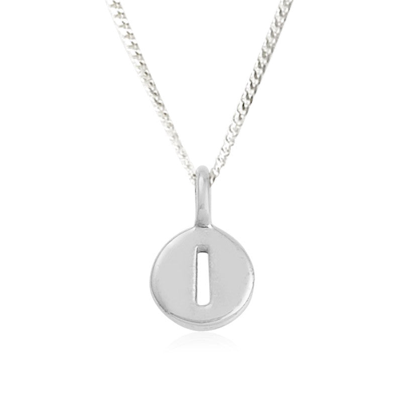 I - Ingenious - Little Letter Tag Necklace