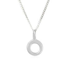 Load image into Gallery viewer, O - Overjoyed - Little Letter Tag Necklace
