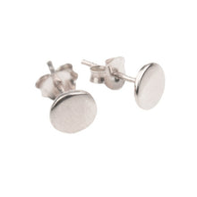 Load image into Gallery viewer, Flat Coin Earring Studs
