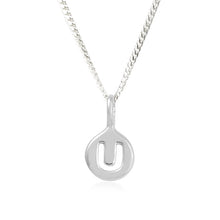 Load image into Gallery viewer, U - Unforgettable - Little Letter Tag Necklace
