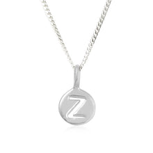 Load image into Gallery viewer, Z - Zippy - Little Letter Tag Necklace
